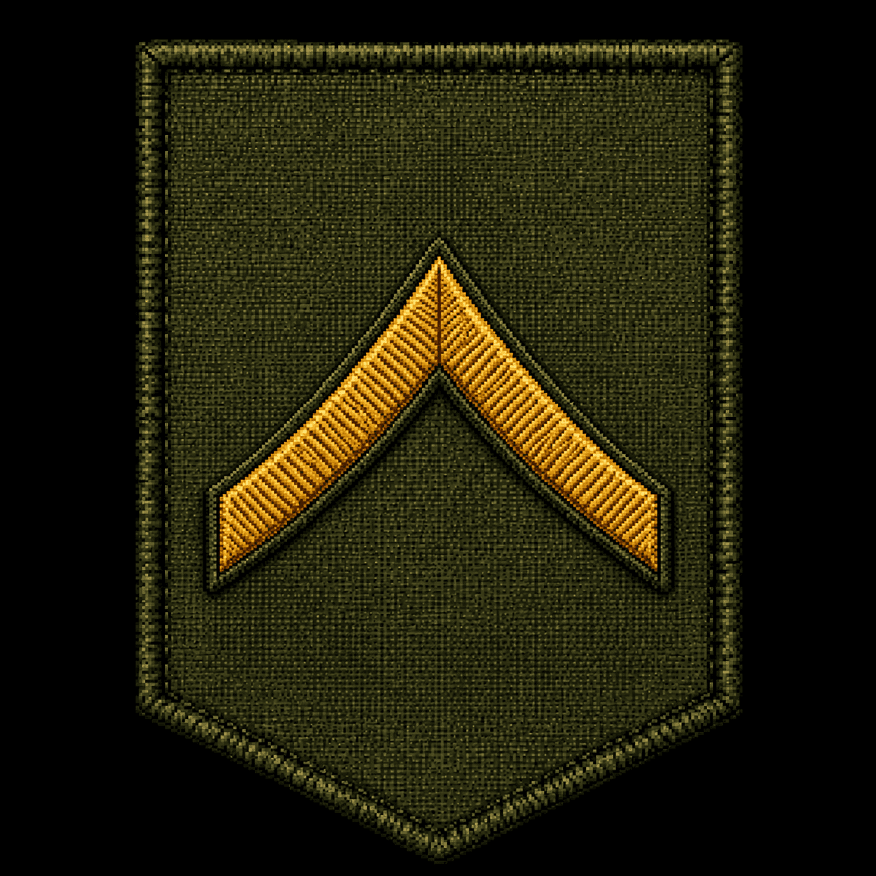 Private rank badge